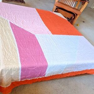 Coach Silk Geometric Scarf